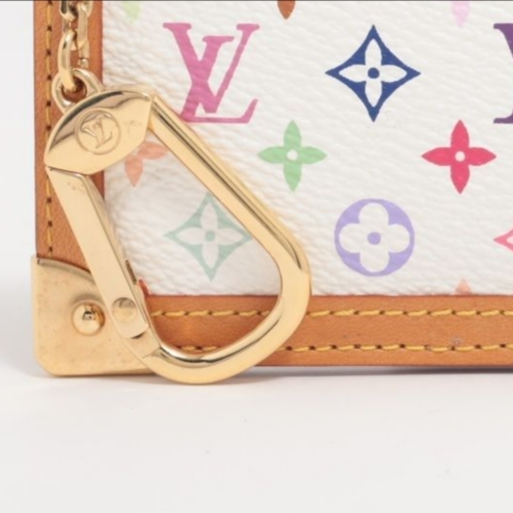 Authentic Louis Vuitton Multicolor Pochette Keys - Picture 6 of 10